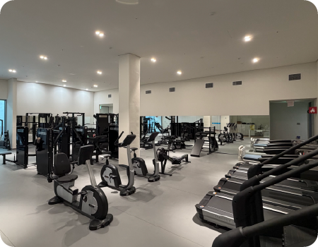 휠체어 겸용 배리어프리 운동 기구