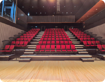 공연장 수납식 객석